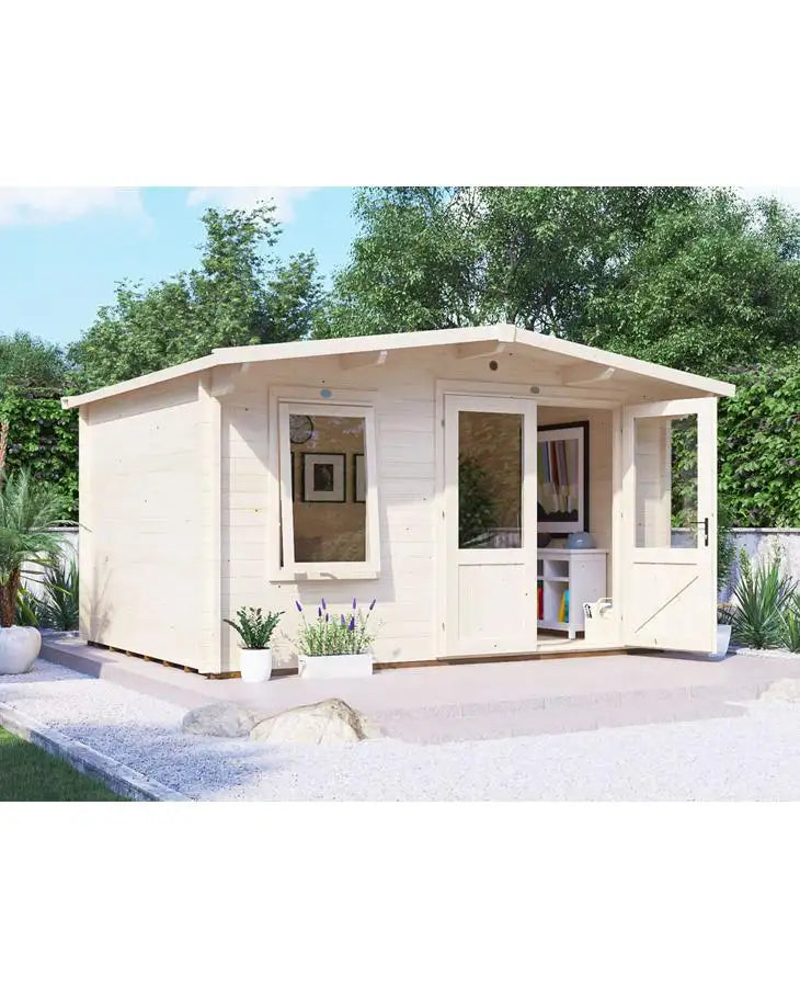 MBW Geneva DIY Garden Shed Kit – A Stylish & Versatile Backyard Retreat